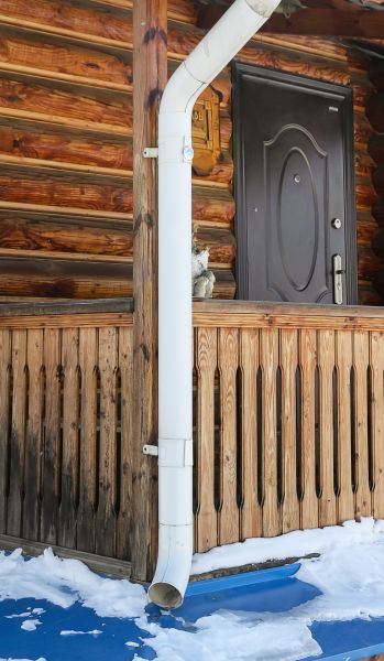 Porch Downspout Installation in Miami Beach