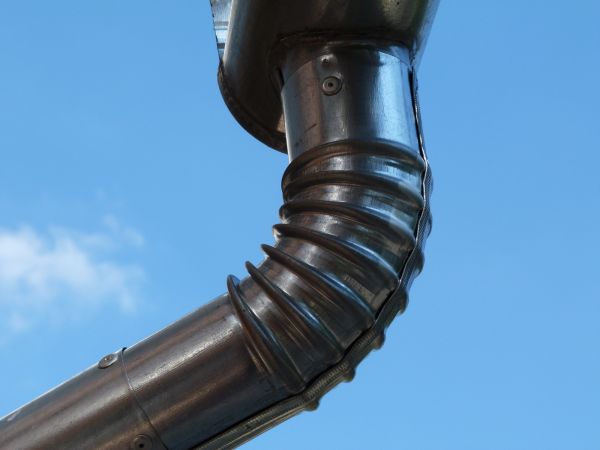 Metal Downspout Installation in Miami Beach