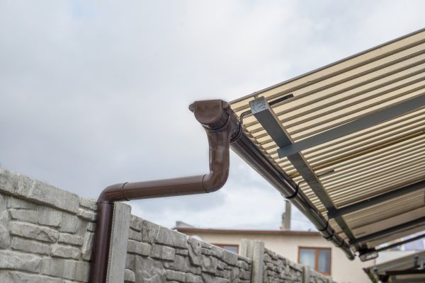 Plastic Downspout Installation in Miami Beach