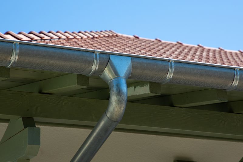 Close-up of Gutter Seam